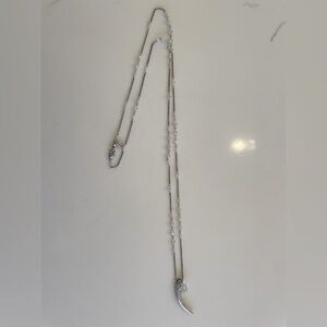 Chan Luu Handmade Swarovski Crystal Long Necklace